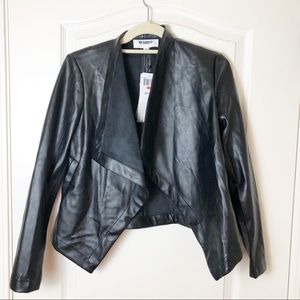 NWT BB Dakota Women’s Peppin Faux Leather Jacket